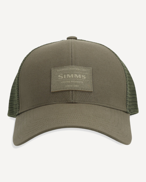Кепка Simms Cardwell Trucker (; one size; Dark Olive)
